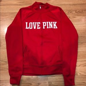 Love pink Zip Up